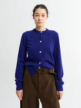 Jil Sander - Lightweight Cardigan in Violet Night