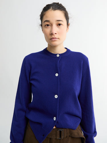 Jil Sander - Lightweight Cardigan in Violet Night