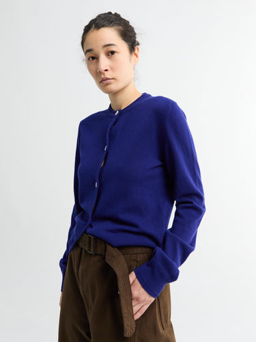 Jil Sander - Lightweight Cardigan in Violet Night
