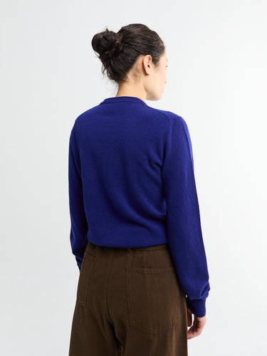 Jil Sander - Lightweight Cardigan in Violet Night
