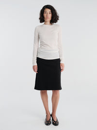 Jil Sander - T-Shirt CN Long-Sleeved in Porcelain