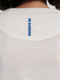 Jil Sander - T-Shirt CN Long-Sleeved in Porcelain