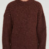 Jil Sander - Long Sleeved Jumper in Dark Red