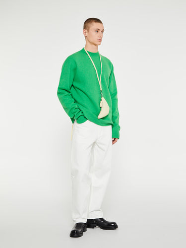 Jil Sander - Standard Denim Trousers in Cosmic Latte