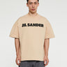 Jil Sander - Logo T-Shirt in Dark Sand