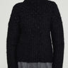 Jil Sander - Long sleeve Mohair Jumper in Black