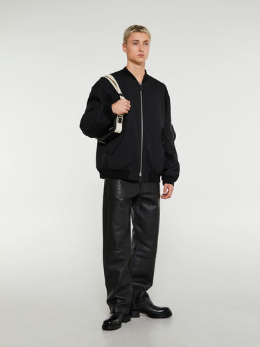 Jil Sander - Bomber Jacket in Black