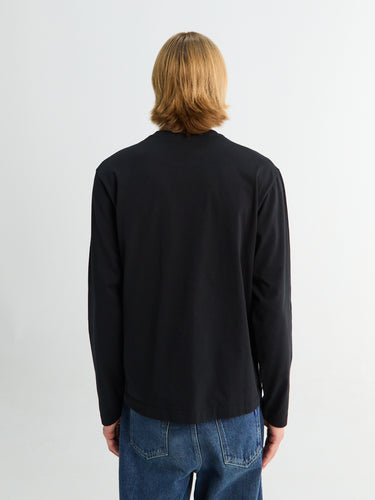 Jil Sander - T-Shirt Cn Longsleeve in Black
