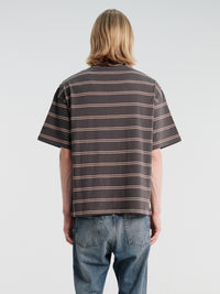Jil Sander - T-Shirt Cn Ss Emb in Meteorite