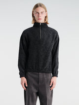 Jil Sander - Sweatshirt Hn Ls Emb in Lava Stone