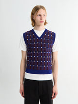 Jil Sander - Vn Gilet in Eudialyte