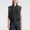 Jil Sander - Sport Vest 02 Embroidery in Black