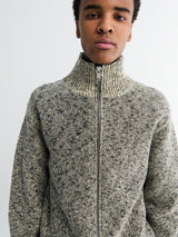 Jil Sander - LS HN Xip Up Cardigan