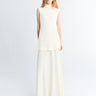 Jil Sander - Sleeveless High-Neck Dress in Chalk