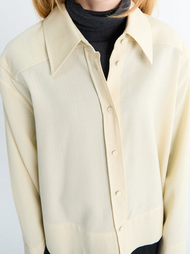 Jil Sander - Shirt 133 in Vanilla