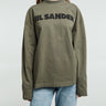Jil Sander - Logo T-Shirt in Thyme Green