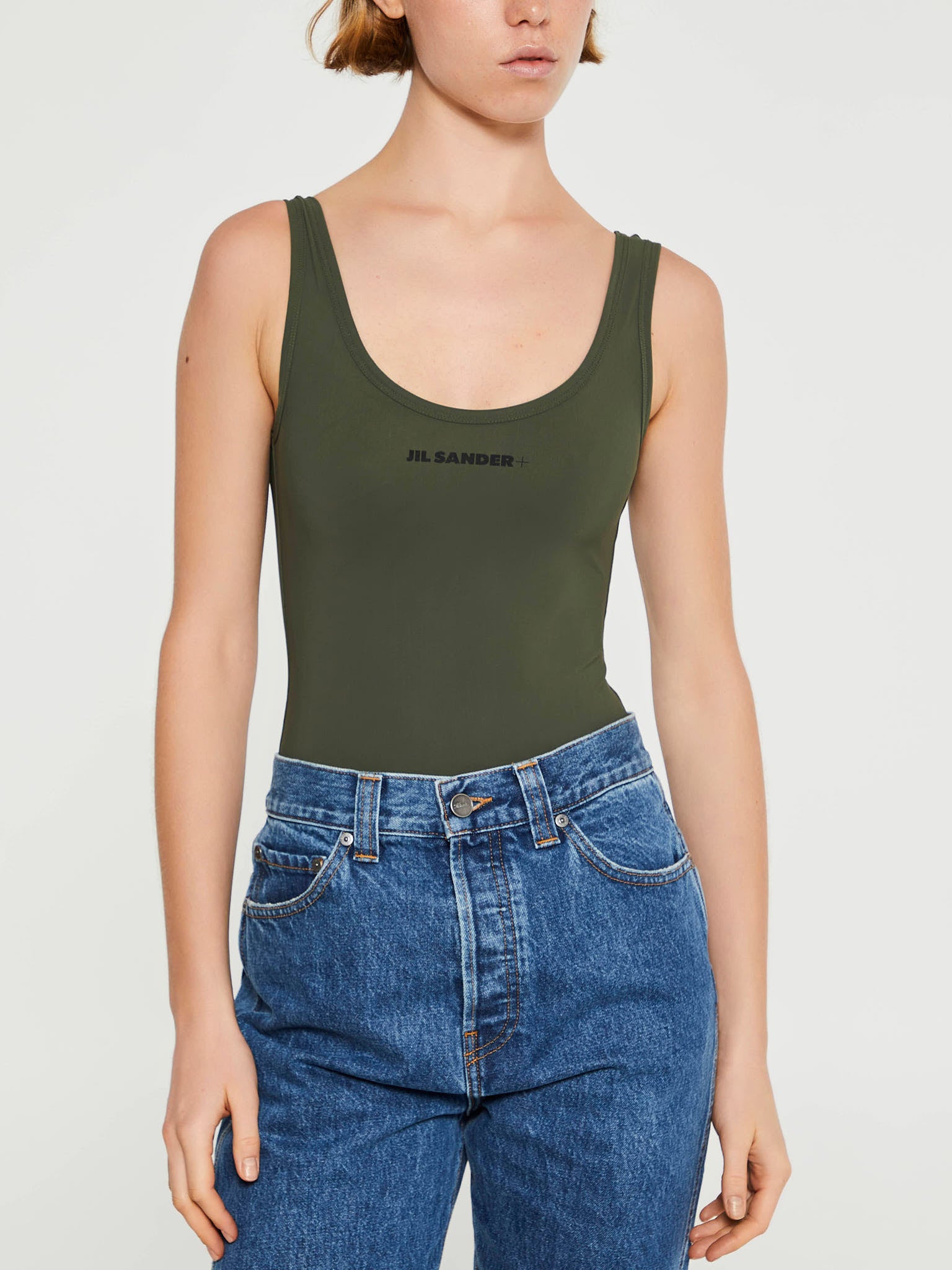 Jil Sander - Swimsuit in Thyme Green