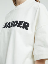 Jil Sander - Logo T-shirt in Natural