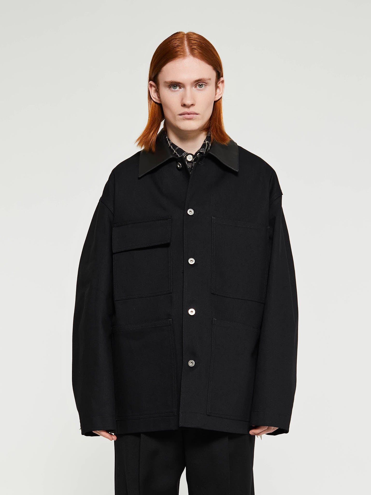 Jil Sander - Blouson Jacket in Magnet