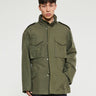 Jil Sander - Lightweight Cotton Jacket in Thyme Green