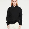 Jil Sander - Cotton Longsleeved Jumper in Black