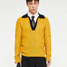 Jil Sander - Polo Neck Longsleeved Jumper in Yellow