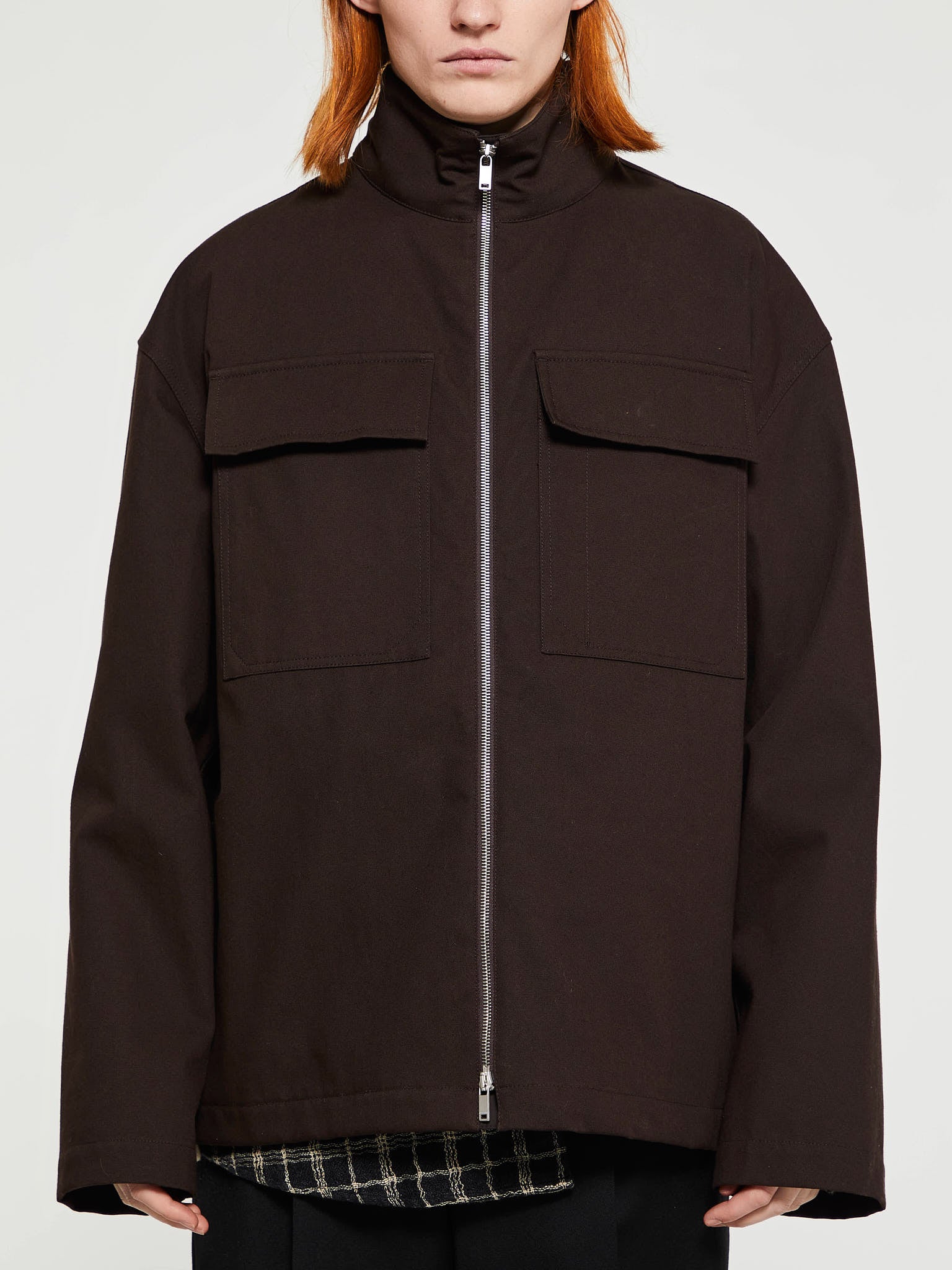 Jil Sander - Sportswear Jacket in Brown