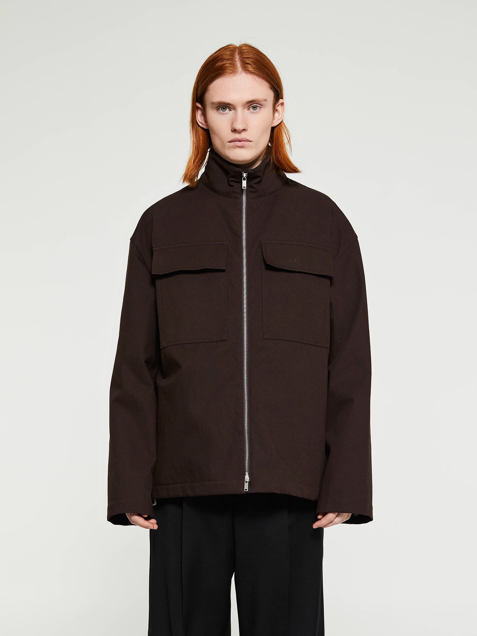 Jil Sander - Sportswear Jacket in Brown