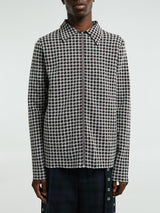 Jil Sander - Checked Shirt in Dark Grey