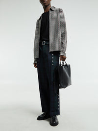 Jil Sander - Checked Shirt in Dark Grey