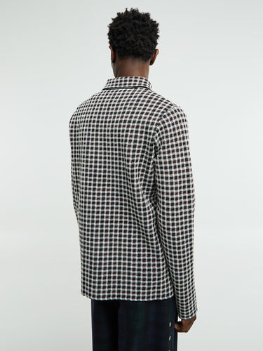 Jil Sander - Checked Shirt in Dark Grey