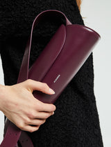 Jil Sander - Cannolo Small Bag in Burgundy