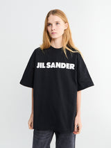 Jil Sander - Logo T-shirt CN SS in Black