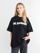 Jil Sander - Logo T-shirt CN SS in Black