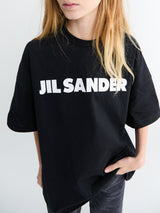 Jil Sander - Logo T-shirt CN SS in Black