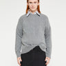 Jil Sander - Seamless Cotton Longsleeved Jumper in Grey