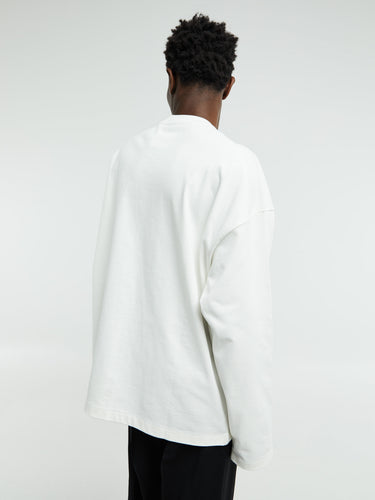 Jil Sander - Long-sleeved T-Shirt in Porcelain