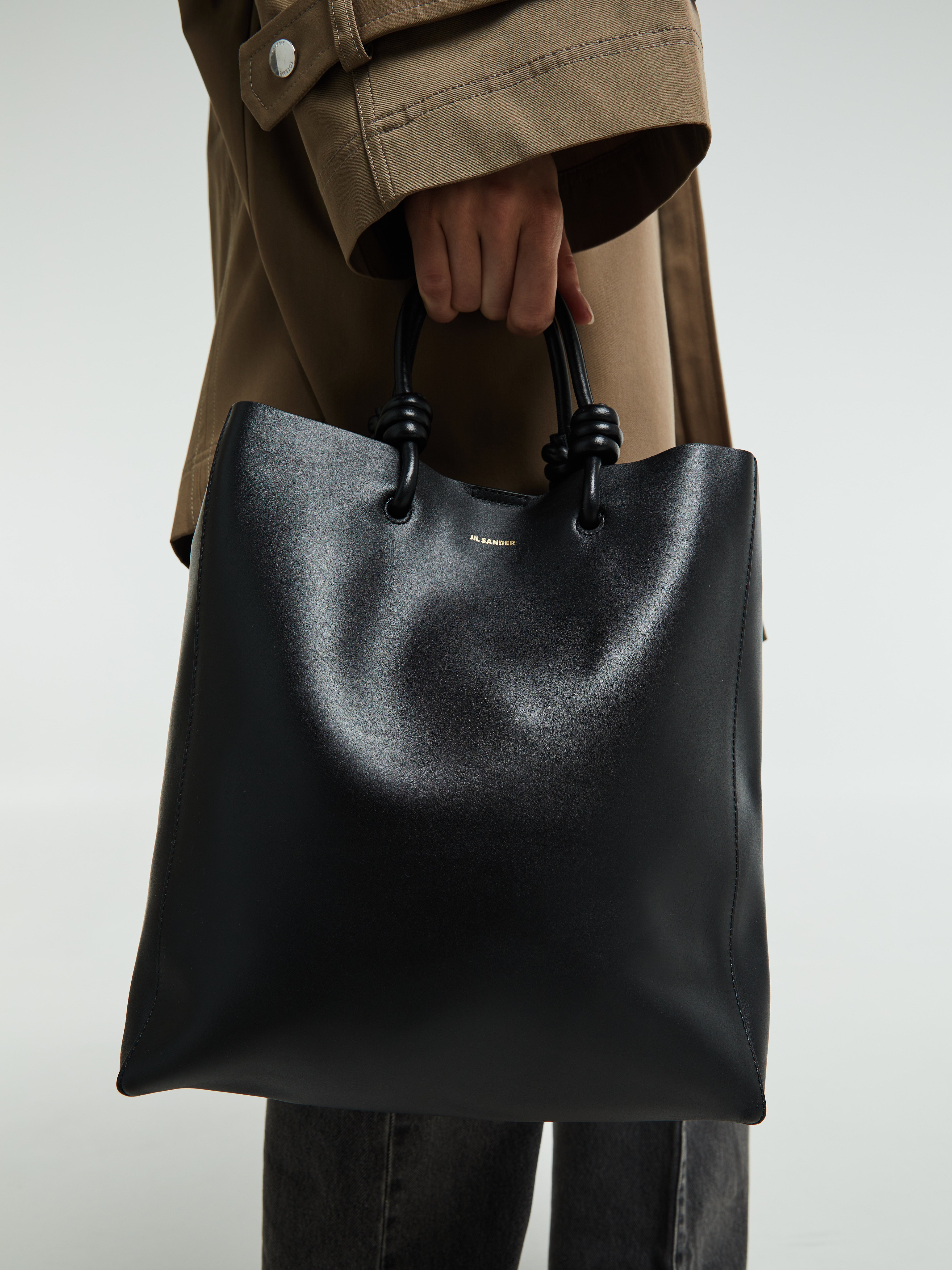 Jil Sander - Giro Tote MD Bag in Black