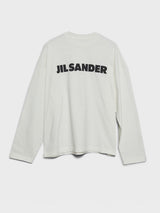 Jil Sander - Long-sleeved T-Shirt in Porcelain