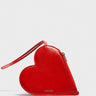 Jil Sander - Heart Pouch in Poppy