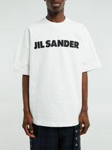 Jil Sander - Logo T-shirt in Natural