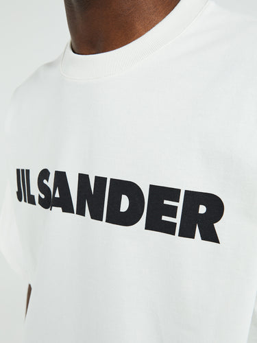 Jil Sander - Logo T-shirt in Natural