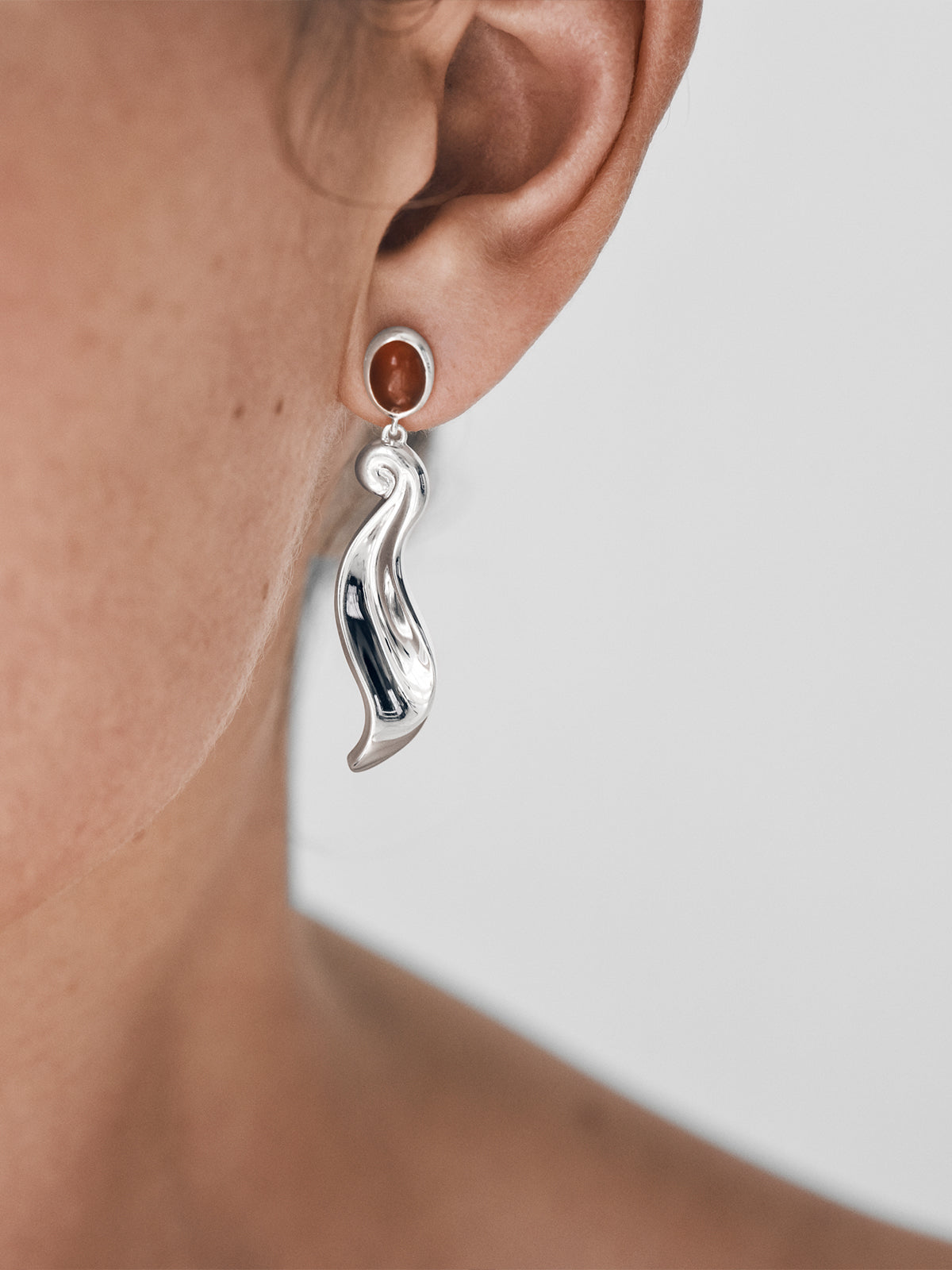 Trine Tuxen - Journey Earring in Silver