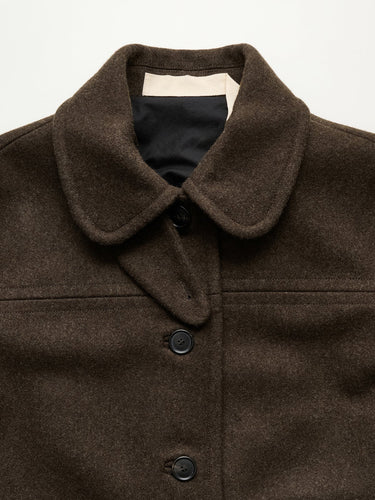Aiayu - Jamie Jacket Loden in Pure Dark Brown