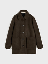 Aiayu - Jamie Jacket Loden in Pure Dark Brown