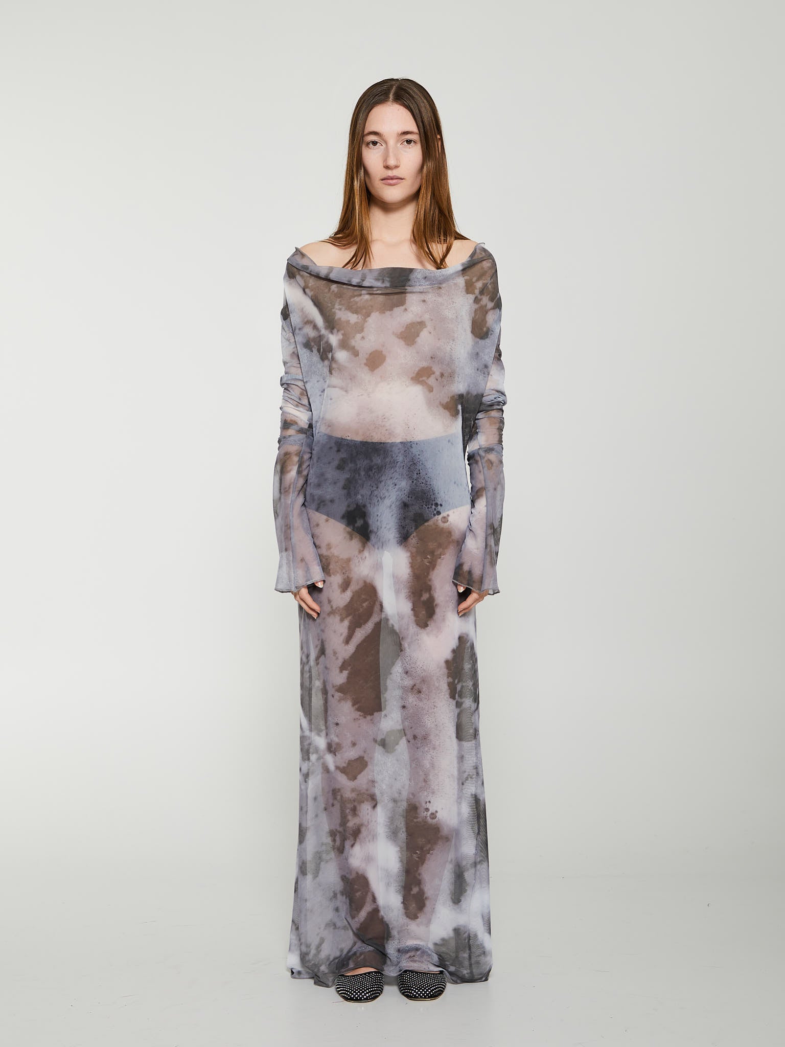 Kernemilk - Foamy Dress in Sea Print