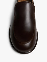 Khaite - Miles Loafer in Vintage Brown