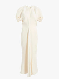 Khaite - Ria Dress in Ivory Glow