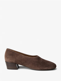 Khaite - Marcy Pump Heels 30 in Ebano