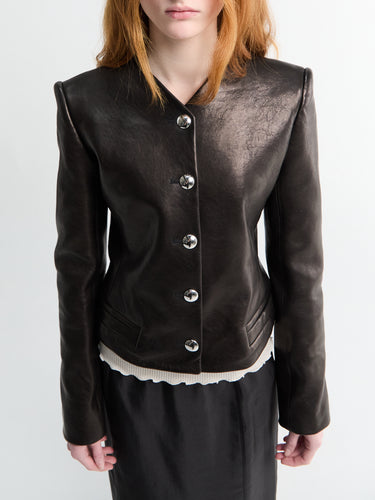Khaite - Nara Jacket in Black